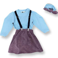 Matilda skirt and skivvy suspender set North Kidzz 