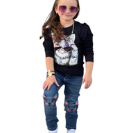 cool cat jeans set