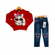 cool cat jeans set