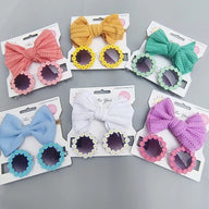 BOW HEADBAND /DAISY SUNGLASSES
