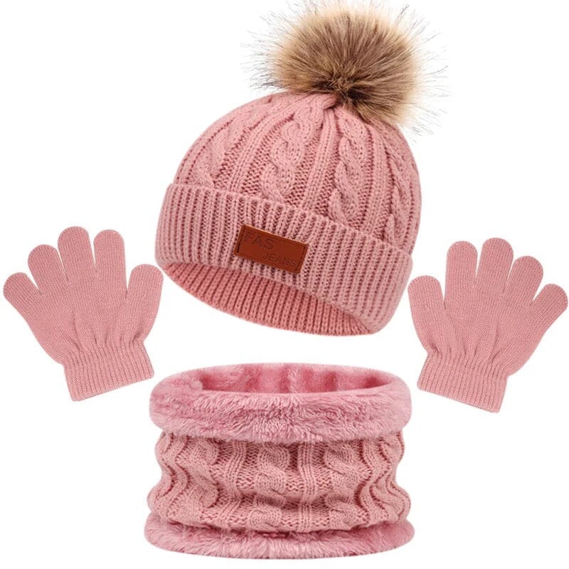 Beanie sets North Kidzz Blush pink 